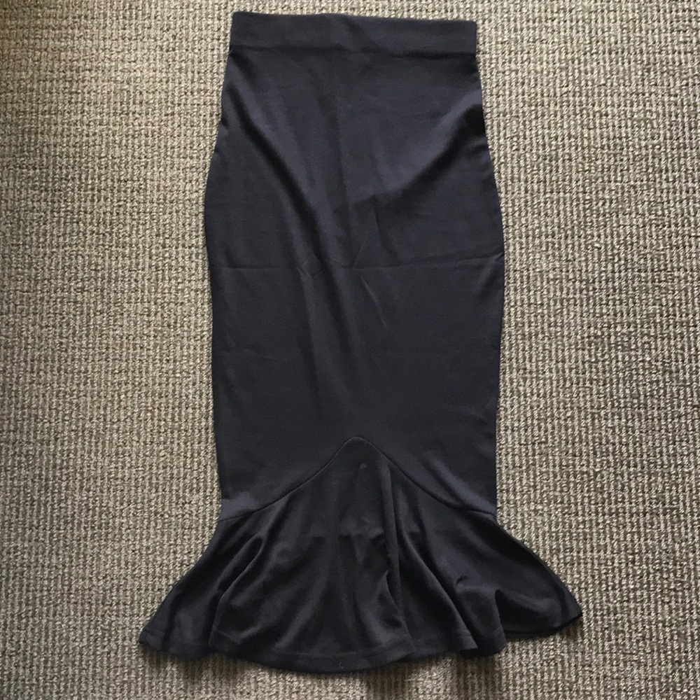 Mermaid style pencil skirt